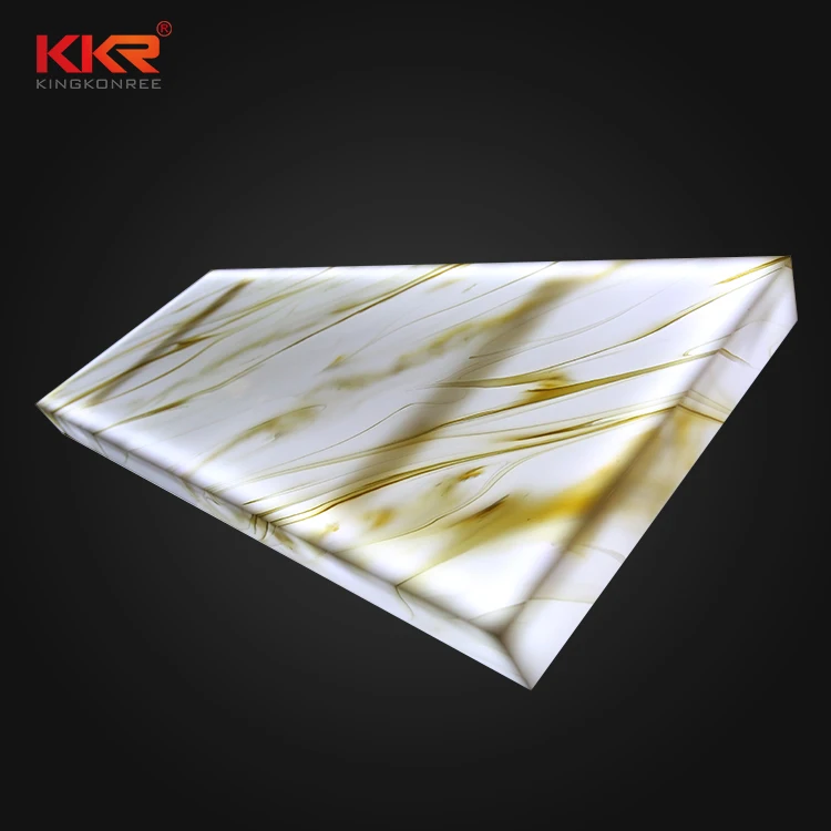 
Acrylic Solid Surface 6mm Resin Acrylic Sheet Translucent Plate 
