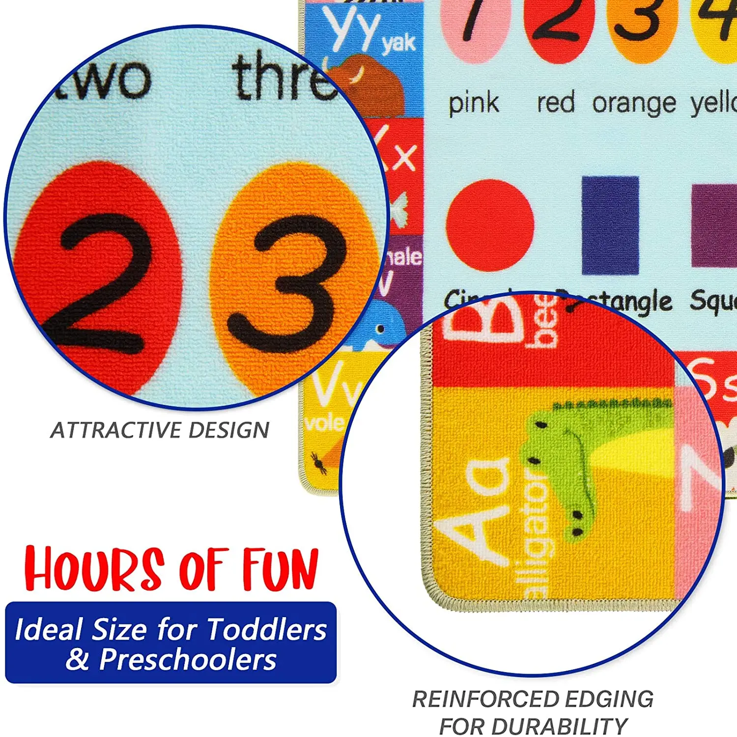 Custom Design Kids Children Baby Floor Mat Rugs Play Mats for Kids Baby Kids Rug Carpet Free Customized Machine Made 100% Nylon