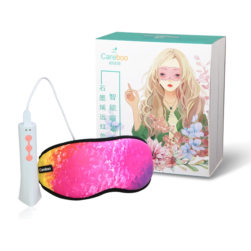 Intelligent graphene heating Eye Mask massager usb warming heated eye patches mask for eye pain relief