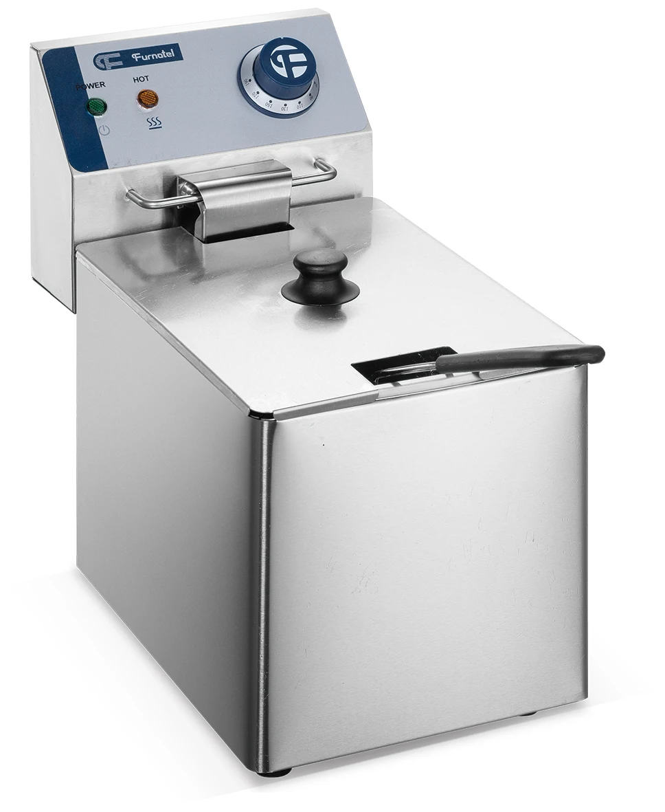 Продажа на складе 8 л электрическая 2 бака двойные картофельные чипсы куриная фритюрница для магазина быстрого питания