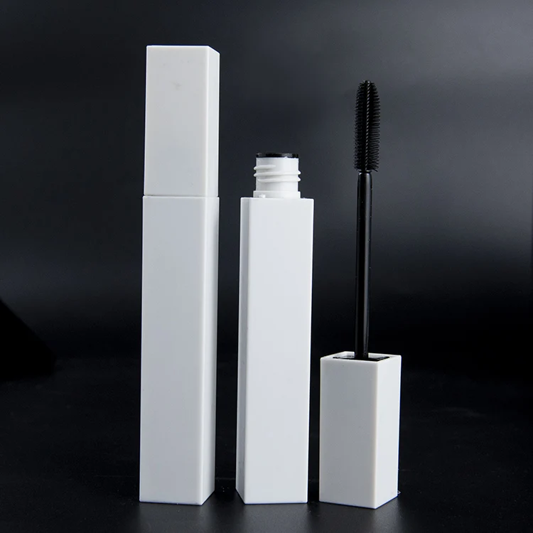 Wholesale empty plastic mascara tubes packaging eyelash bottle container with brushes