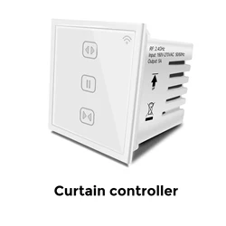 Electric smart switch control panel 220V smart home automation remote control for roller blind curtain