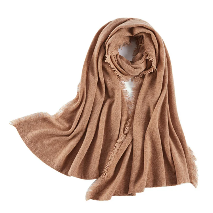 Fashion Versatile 100% Cashmere Scarf Ladies Warm Large Shawl Designer Winter Scarves