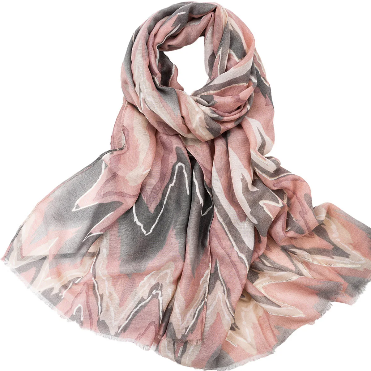 Manufacturer Wholesale Newest Design Dubai Summer Long Scarf Fashion Printed Muslim Hijab for Spring Season