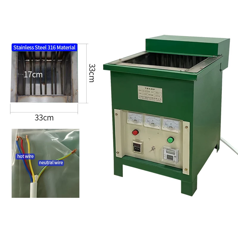 Zinc alloy melting furnace Lead alloy melting furnace Magnesium-zinc alloy jewelry equipment melting furnace