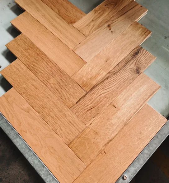 IN STOCK! 20/6x80x350mm engineered oak herringbone flooring rustic grade natural color UV lacquered/ UV oiled smooth/brushed