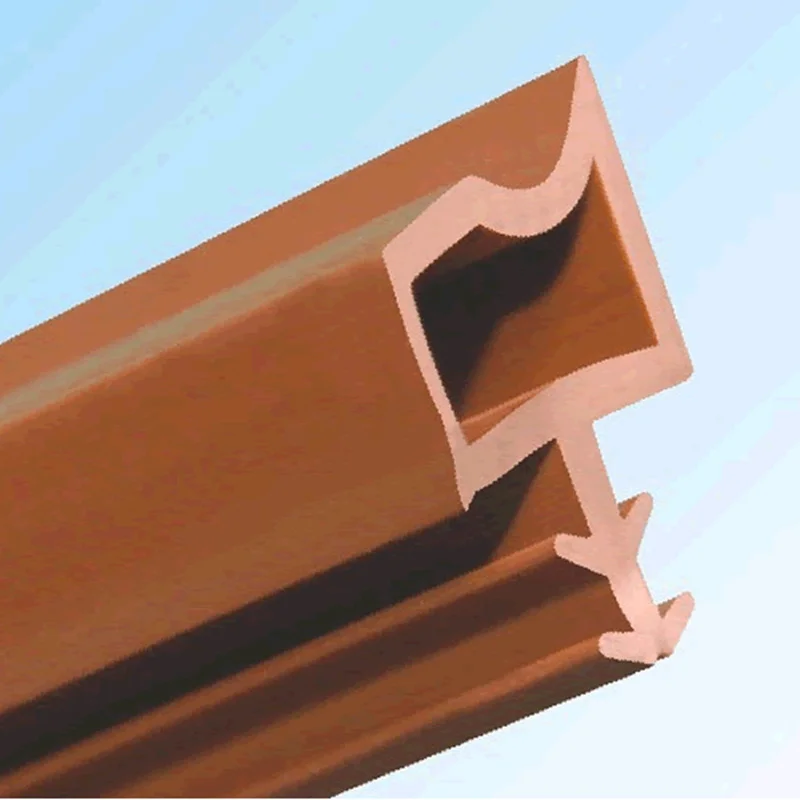 High Elasticity PVC Sealing Strip Width 8 mm -12 mm Rubber Sealing strip for Wooden Doors