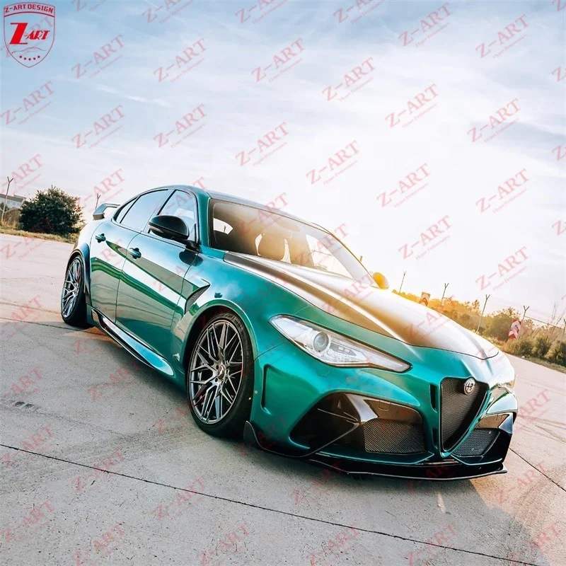 Z-ART Giulia GTAM обвес для Alfa Romeo гоночный 2016-2021 подтяжка тела бамперы в стиле