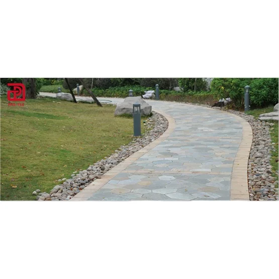 stone mosaic exterior floor tile for pavement