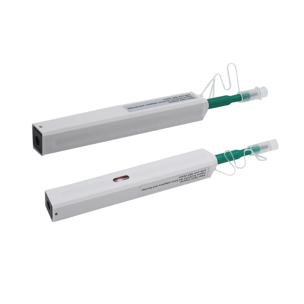Fiber Optic One Click Cleaner 1.25mm 2.5mm Fiber Optic Cleaning Tool Pen Type One Click Cleaner  FTTH