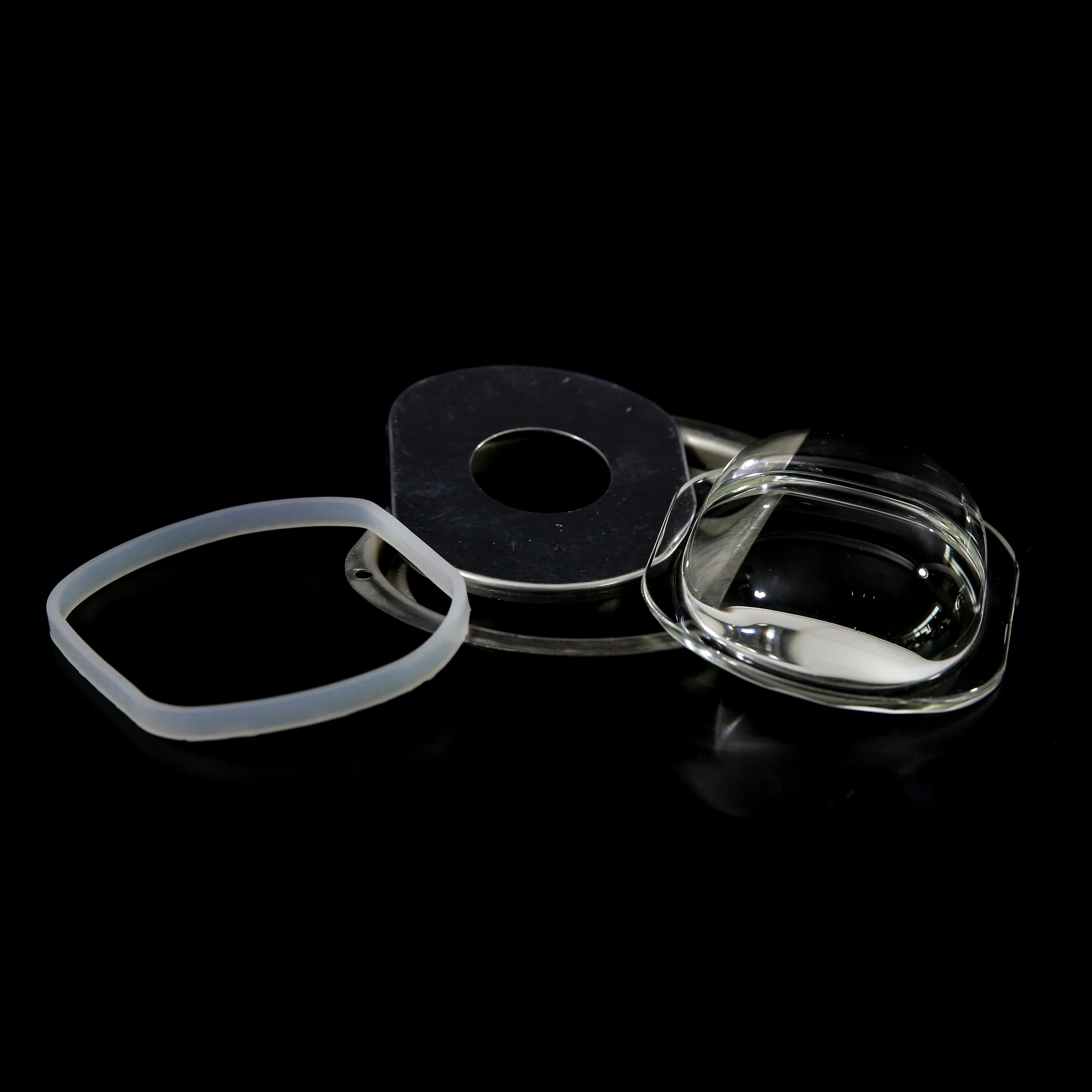 Custom Price 20Mm 30Mm 42Mm 46Mm 500Mm 3528 Smd Led Spot Necklace Projection Cylindrical Plano-Convex Convex Lens For Projector