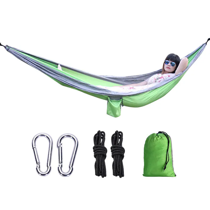Single leisure  two-color hammock