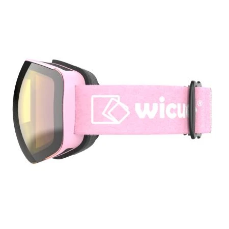 Незапотевающие лыжные очки с сферическими линзами с логотипом WICUE