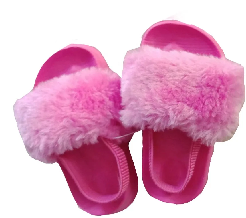 
new cute comfortable fur slippers forkids 