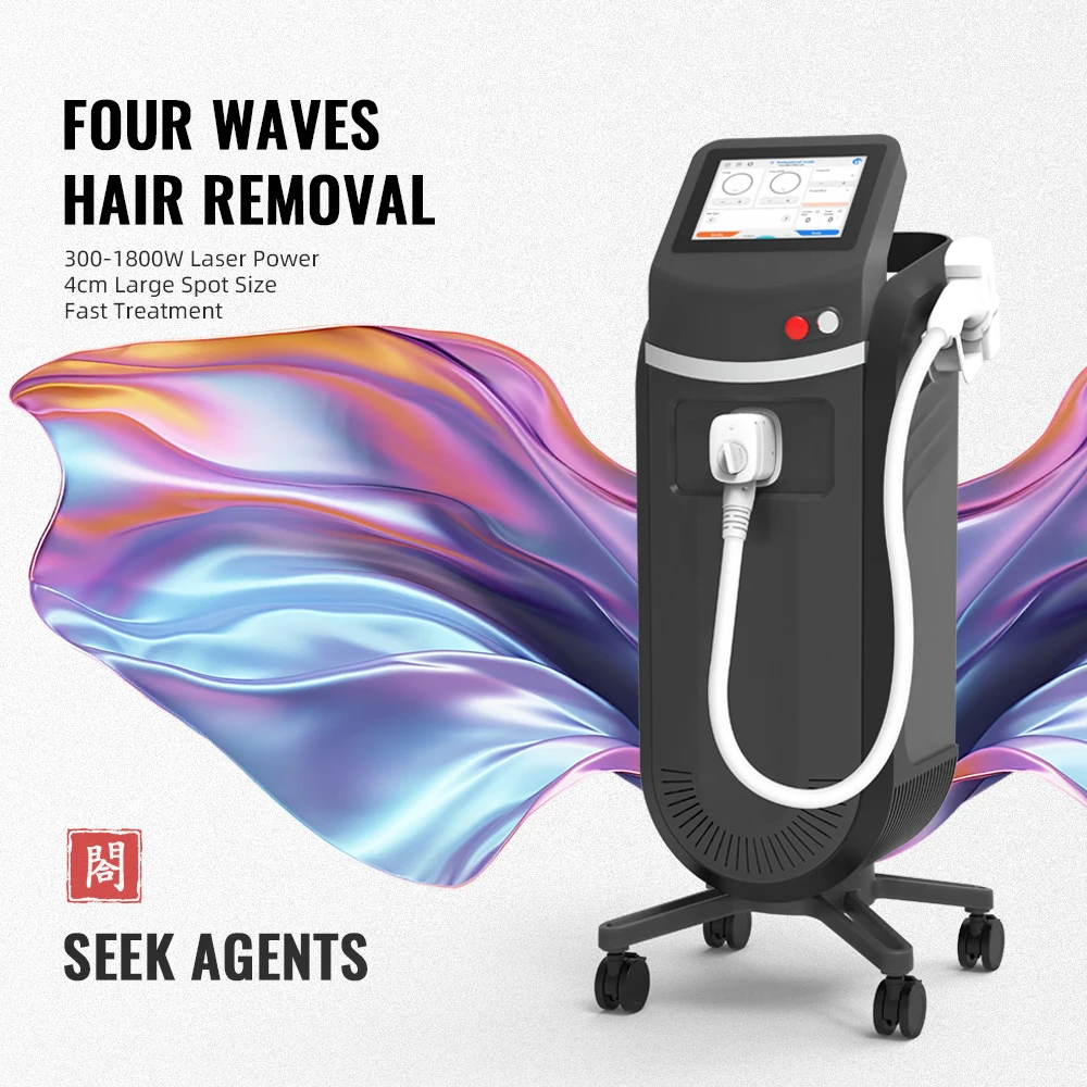 SEEK DISTRIBUTORS! diode laser hair removal machine 808 diode laser 4 wavelength permanent hair removal skinlaser machine