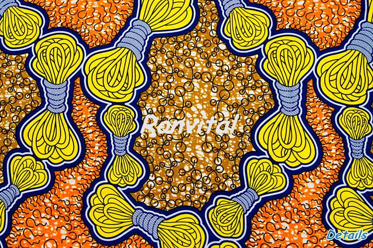 Quality Guaranteed Cotton Batik Print African George Fabric