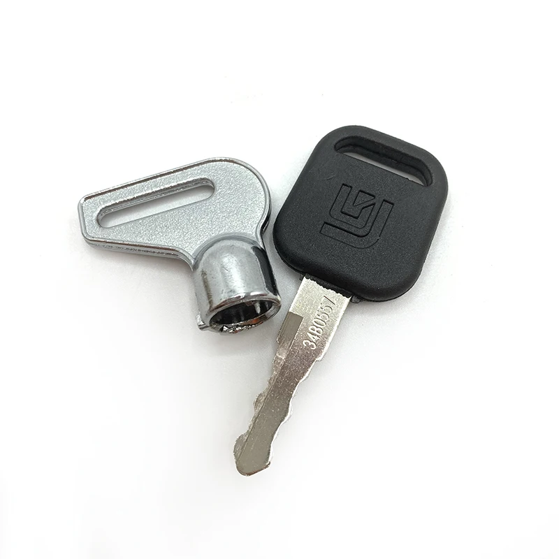 Domestic Longgong Xugong Liugong Xia Gong Kubota excavator forklift pipe key ignition start switch key