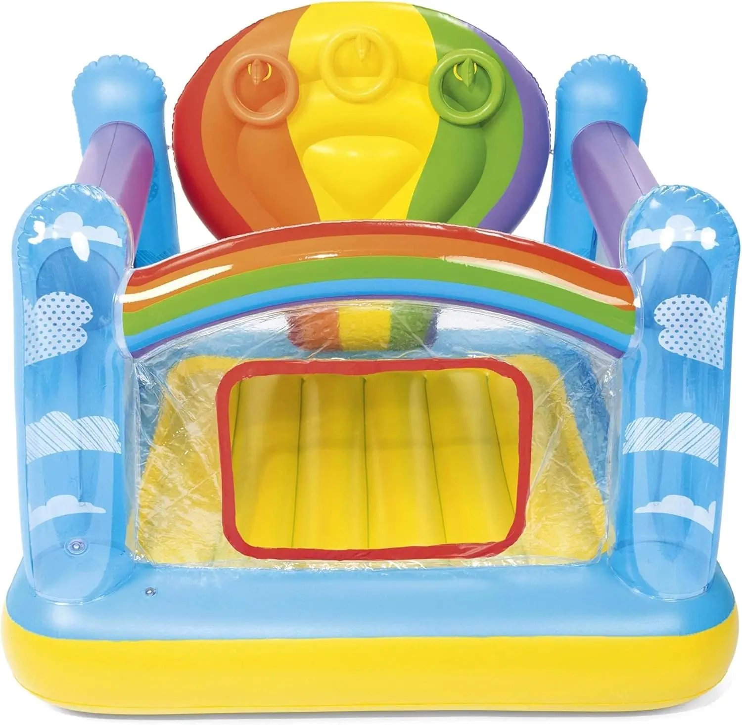 Интересный надувной детский мини-батут из ПВХ для детской площадки и вечеринки