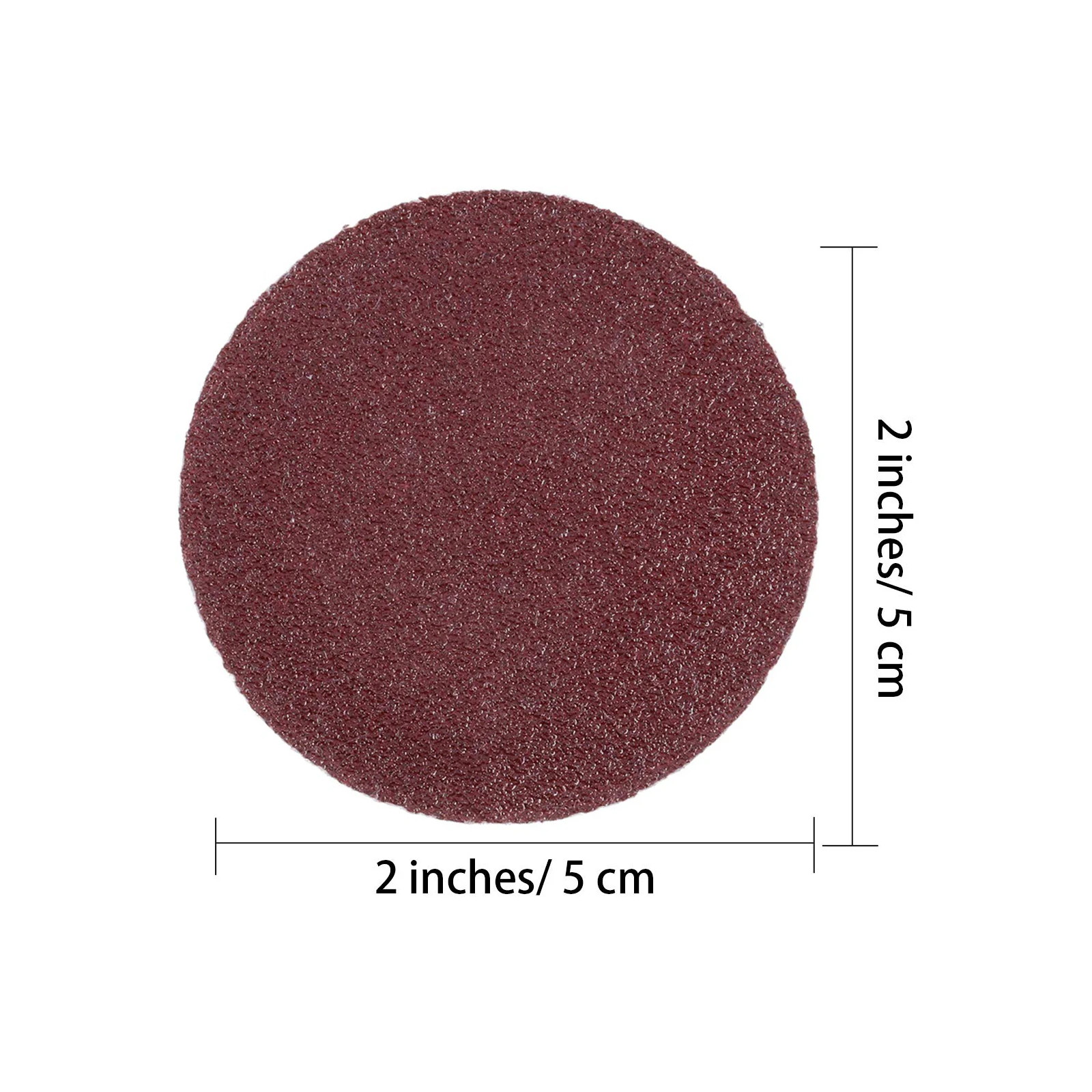 OEM 2 Inch 50mm Round Sanding Discs Pads Aluminum Oxide PSA Sandpaper 40-2000 Grits Sand Paper for Grinding Rotary Tool Wood