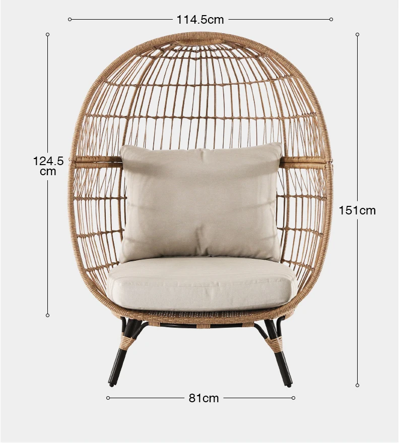 Wicker Swing Chairs egg relax wicker chair