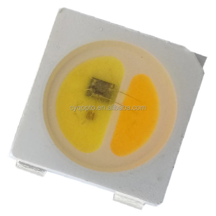 IC Lamp Bead Program Two White+Amber White, 3 Colors in 1 Pixel 256Gray 24bit Addressable 5050 SMD LED Chip SK6812WWA Data Sheet