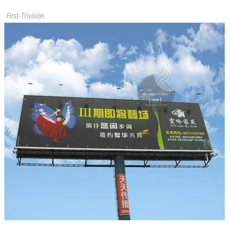  Однополюсный рекламный треугольный щит OEM