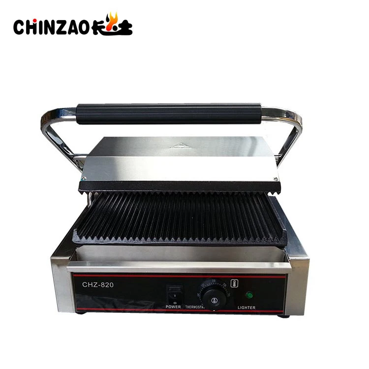 
Panini adjustable chef industrial breakfast grill 