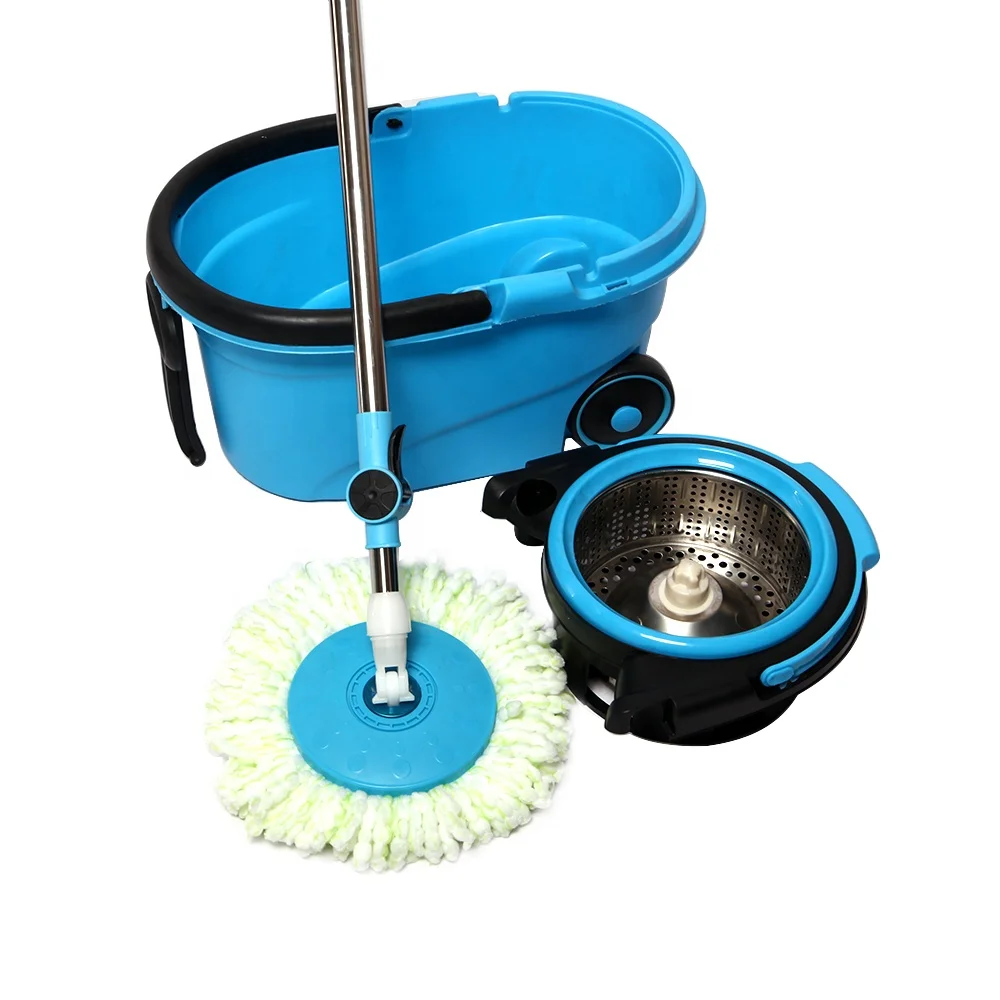 single easy best microfiber mops cleaning floor online swivel spinning 360 rotating clean spin magic mop with plastic bucket