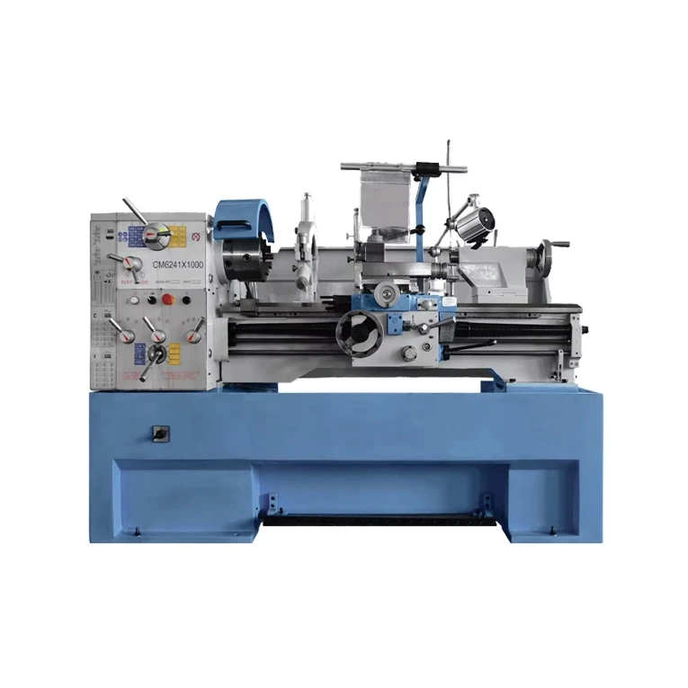Automatic Medium Duty Mechanical Horizontal Parallel Lathe Manual Bench Metal Lathe Machine