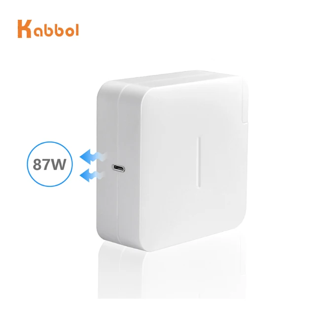 2021 20.2V 4.3A PD Charger 87W Type C USB C USB-C Laptop Charger for Phone and Laptop