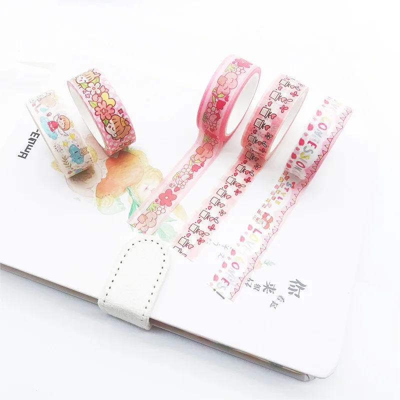 Vograce Cheap Wholesale High Quality Custom Printing Multipurpose Colorful Frog Logo Washi Tape