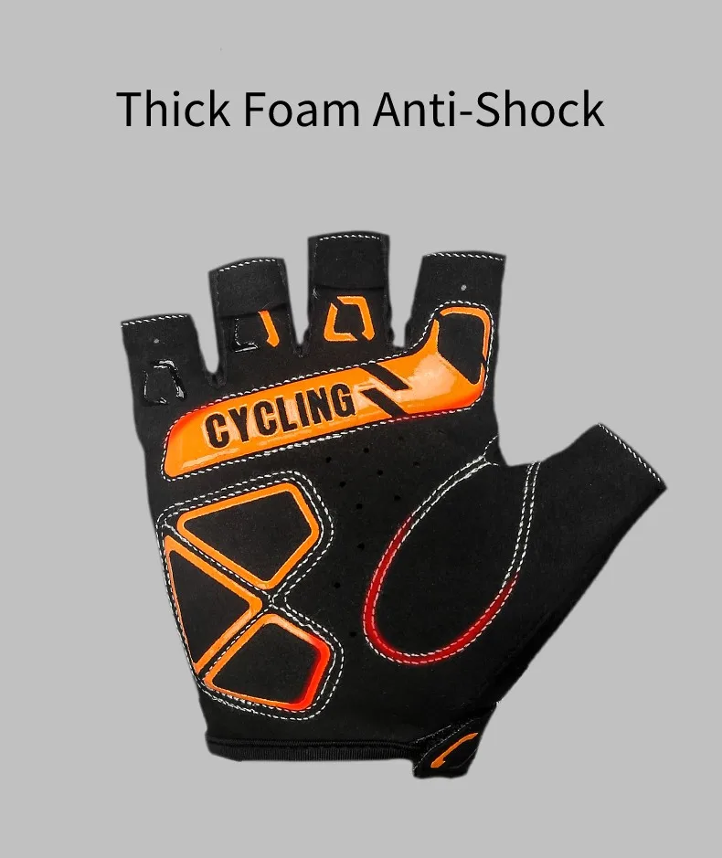 ASRQGOAL Cycling Half Finger Mesh Gloves Sports Glove Breathable Climb Glove Racing Cycling Outdoor Low Price Kids and Adult