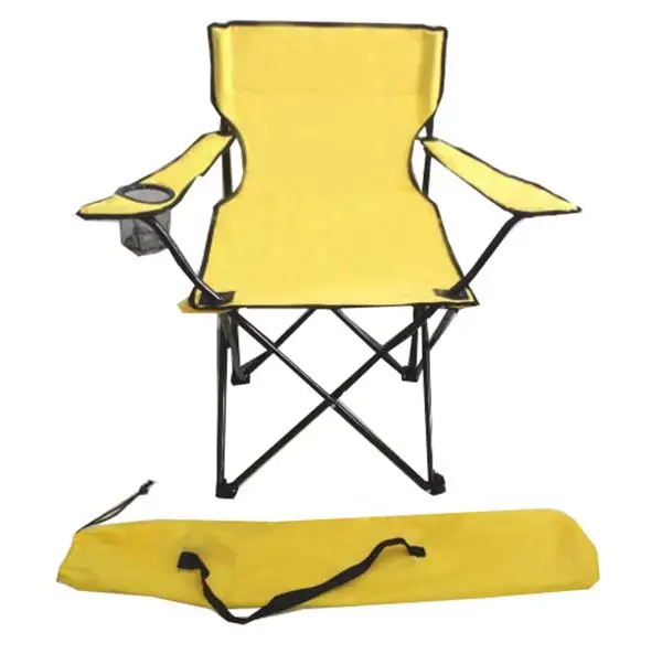 Outdoor with Cup Holder and Carrying Bag Portable Foldable Lightweight Cheap Camping Beach Fishing Folding Chair