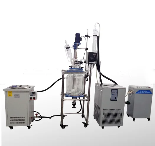 50l Jacketed Bio Glass Reactor