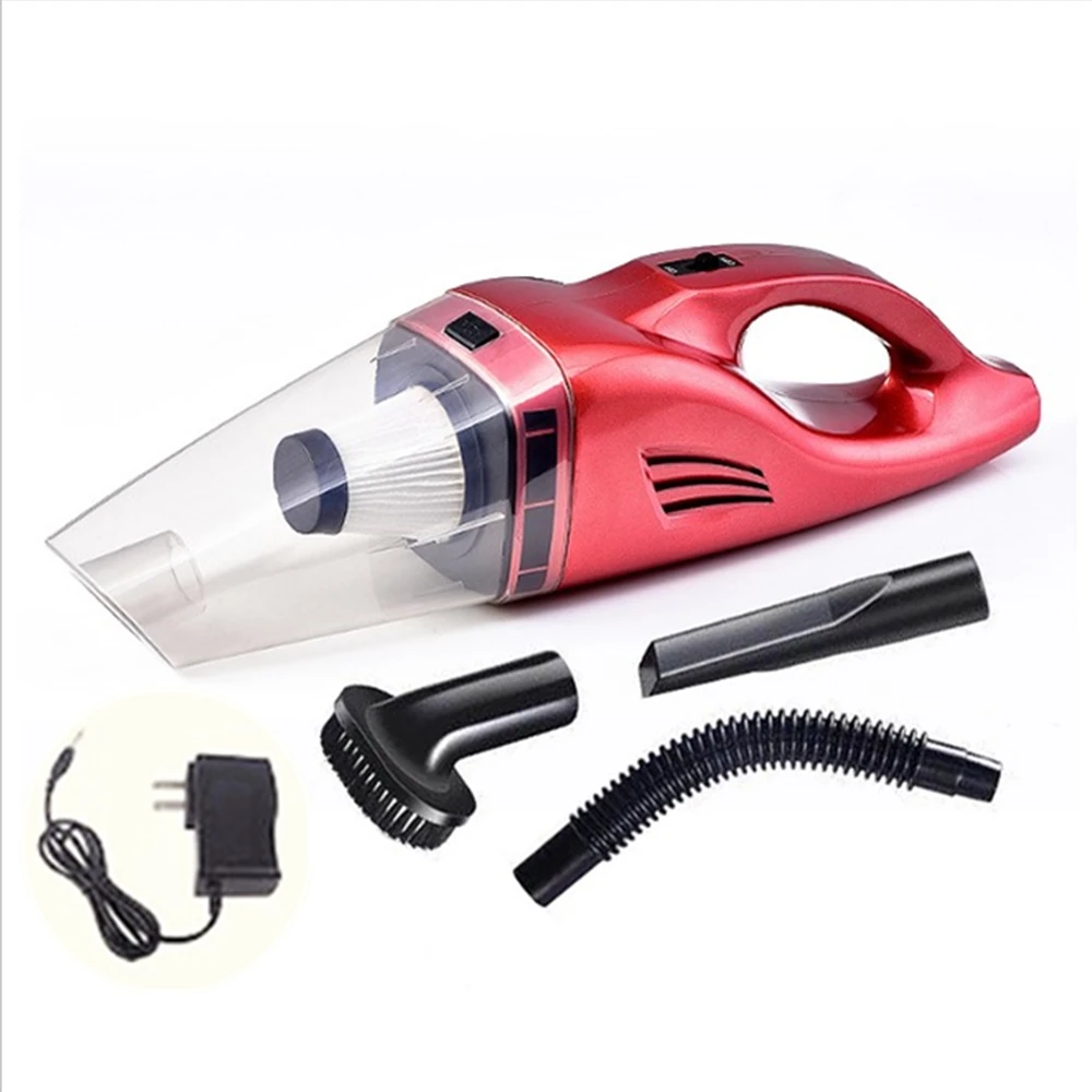 Мощный автомобильный пылесос, 4200 па, 12 В постоянного тока, 75 Вт, двигатель из чистой меди, кПа, циклонный портативный пылесос для сухой и влажной уборки