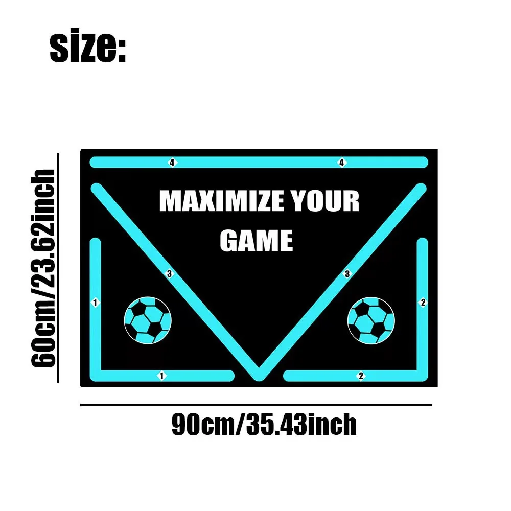 Household Diatom Mud Sports Ball Control Step Carpet Indoor Soundproof Fitness Mat Football Footstep Training Non-slip Mat