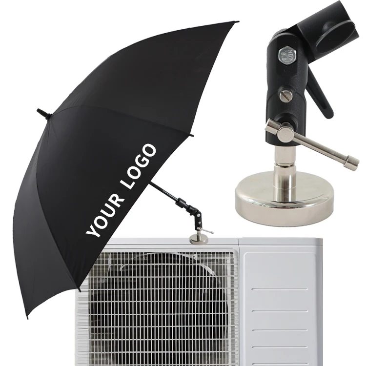 Beach sunshade umbrella terrace garden rooftop Strong magnetic umbrella heavy duty outdoor parasol with Magnetic Base
