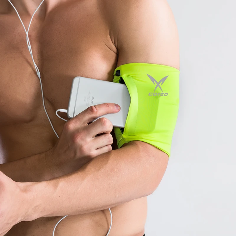 
Mobail, сумка на руку для фитнеса, Спортивная Повязка на запястье, сумка для бега, сумки для мобильного телефона, эластичная повязка на руку для телефона в тренажерном зале 