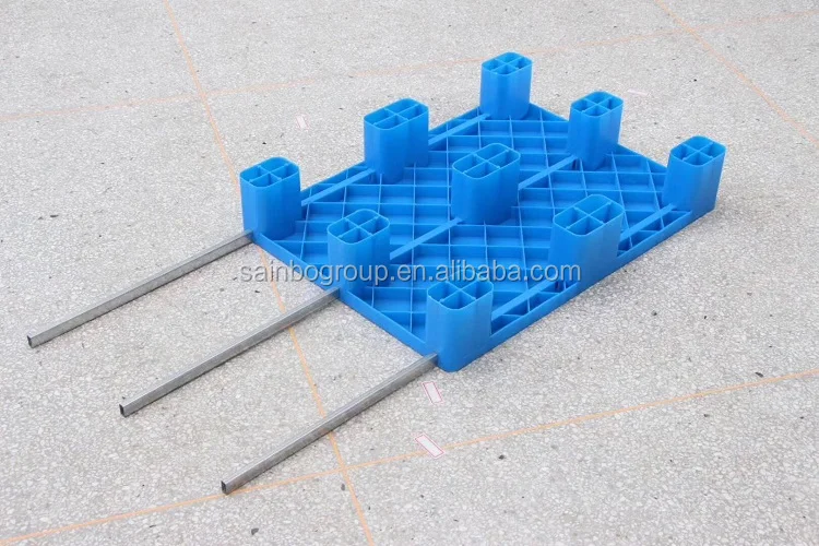SAINBO 800x600x140mm high quality cheap made in china customized style heavy duty blue plastic pallets