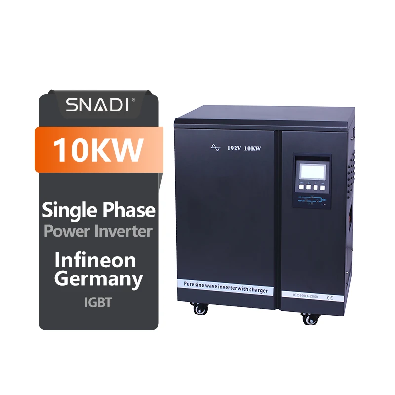 China wholesale 10kw solar inverter solar power inverters 12v to 220v 10KW 96V 192V 10000 watt power inverter