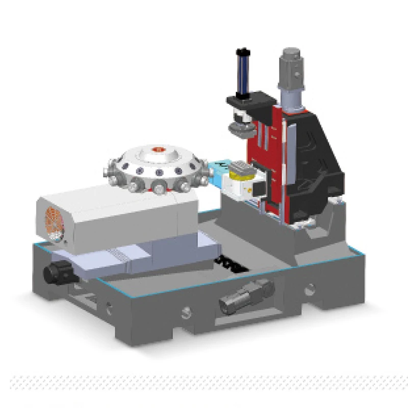 Newest Taiwan SYNTEC Brand Turrnet 12 Spindles Drilling And Milling Machine For Auto Part Valve Faucet