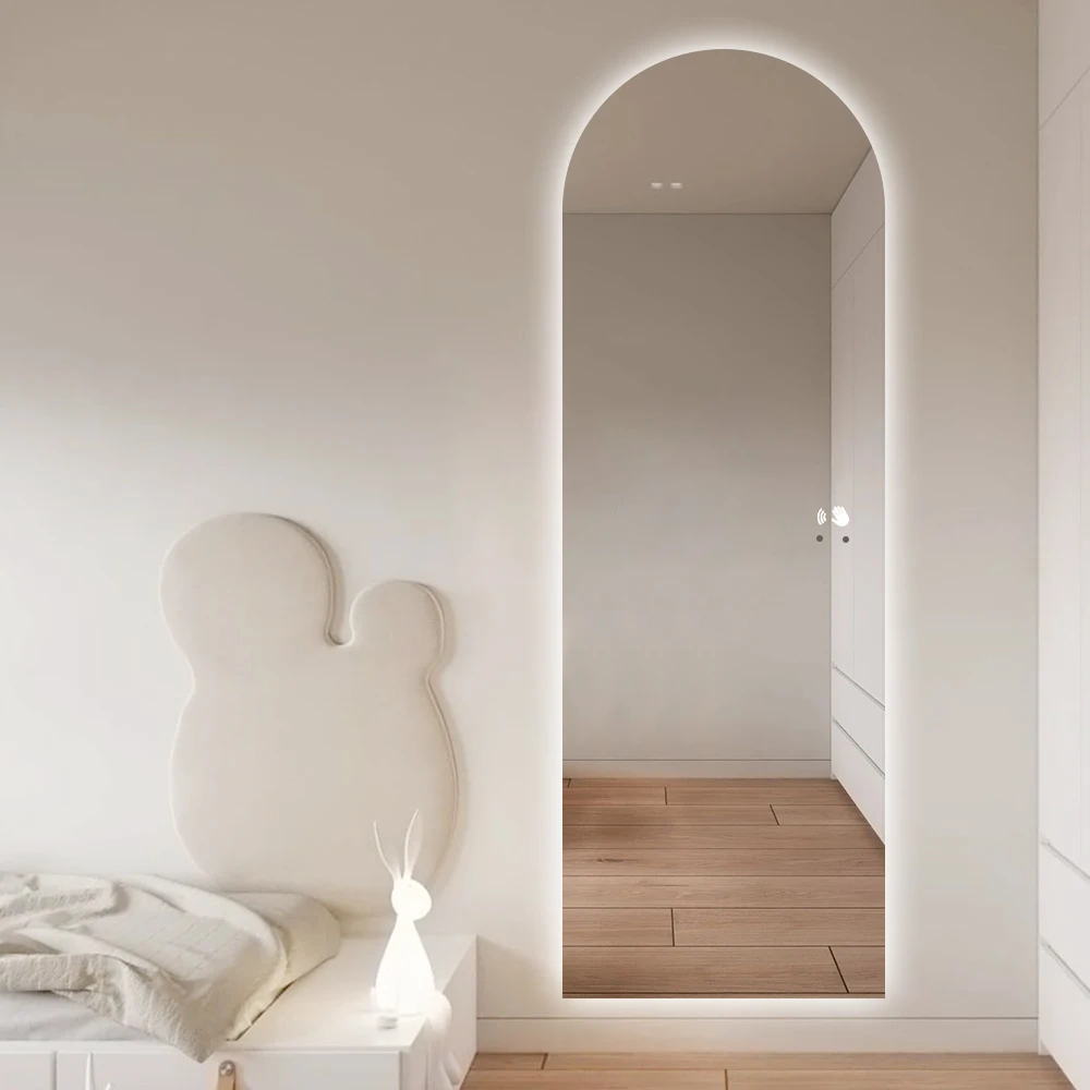 Waterproof Illuminated Anti-Fog Wireless Smart LED Full Length Dressing Mirror