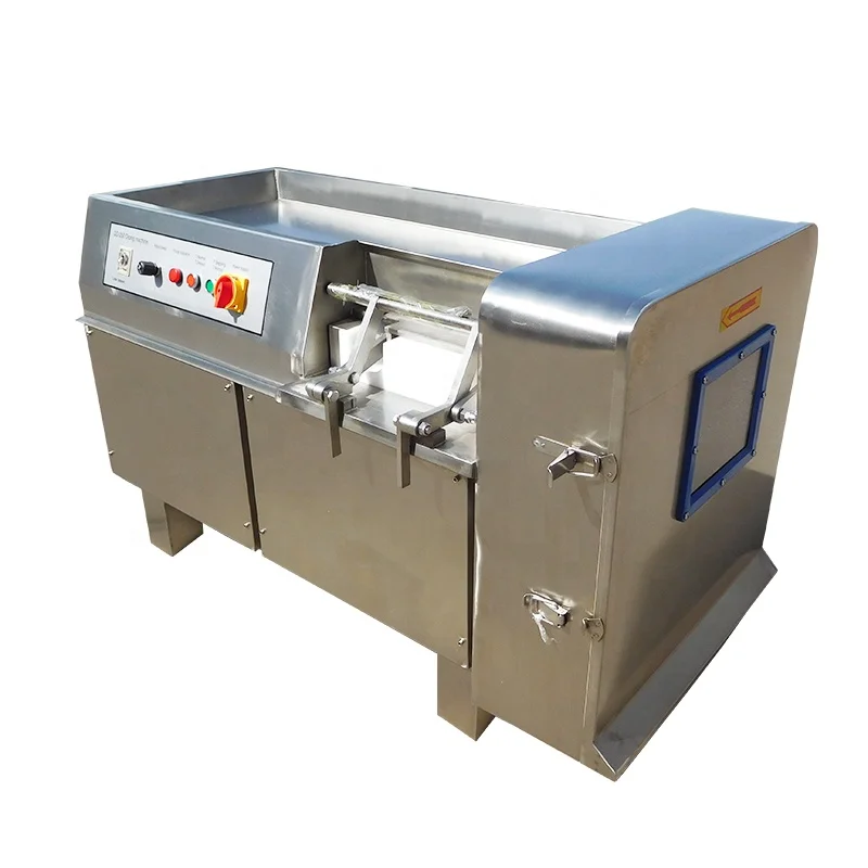 Industrial used chicken meat cutting machine meat cube dicer dicing machine for sale