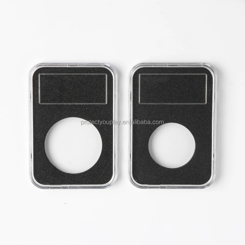 Coin Holder Display Slab Customizable Inserts Size 20/25/30/35/40 mm Fit for NGC PCGS Grade Collection Box