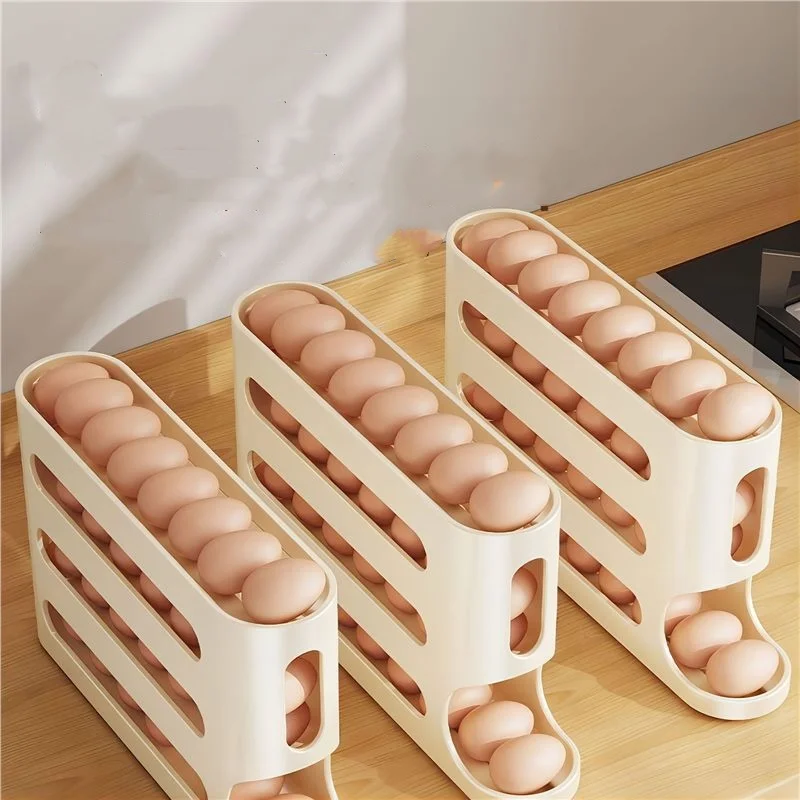 Egg Storage Box Drawer Refrigerator Special Household Food Grade Double Kitchen Organizer