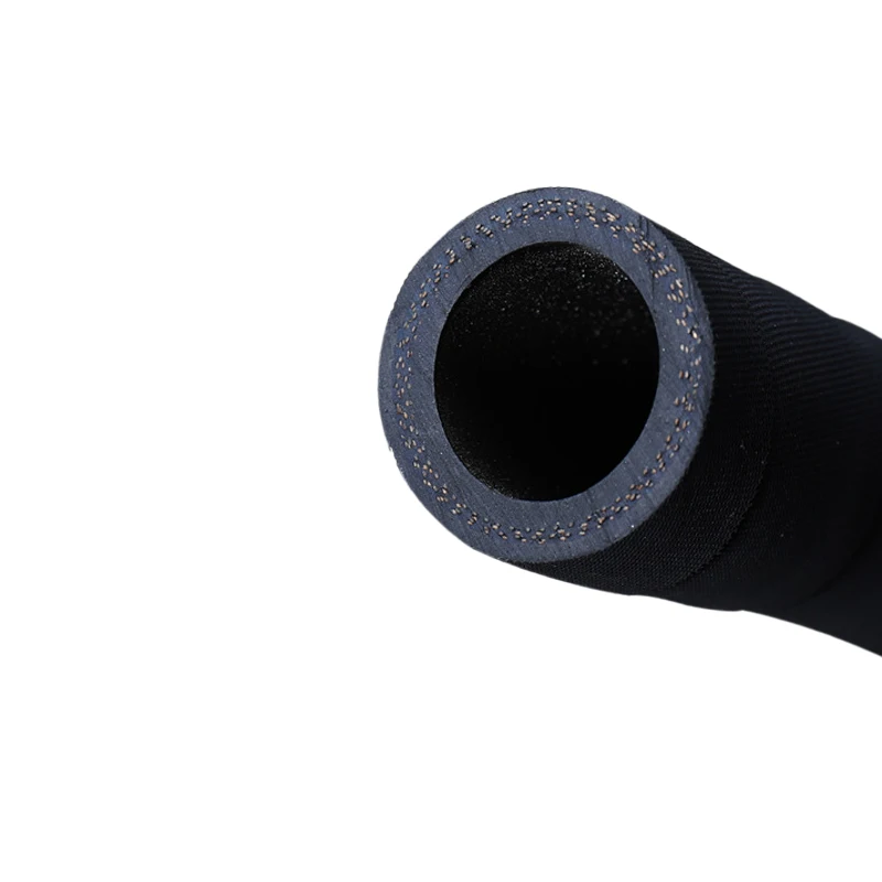 Low Price Supplier 4 Inch Flex High Pressure Temperature Resistant Steel Wire Synthetic Hydraulic Rubber Pipe Hose