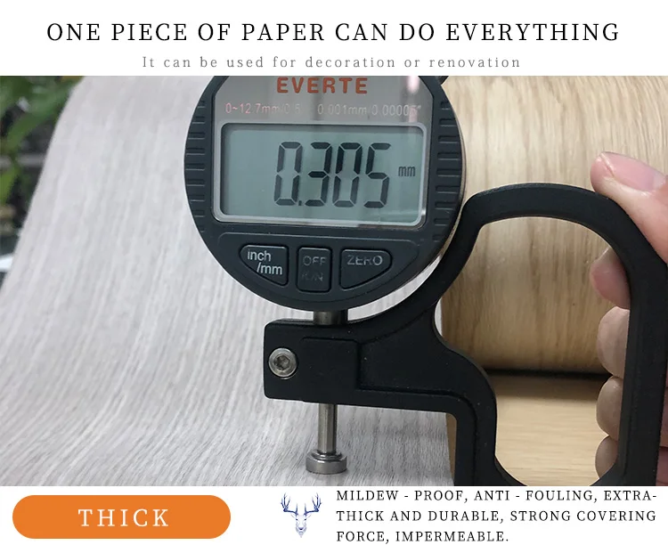 wood grain hot press film