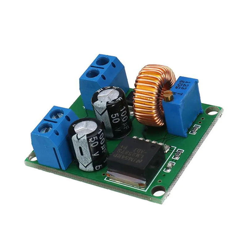 LM2587 DC-DC 3V-30V To 4V-40V 5A Step Up Power Supply Adjustable Boost Converter Voltage Regulator Board Module