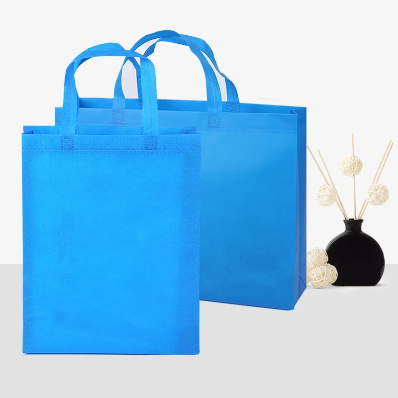 High quality Colorful Eco-friendly Laminated Custom Logo Shopping tote non woven bags