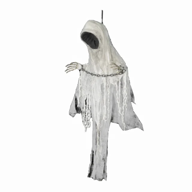 Хэллоуин украшения АНИМАТРОНИКА висит Безликий жнец дом с привидениями страшная Вечеринка реквизит